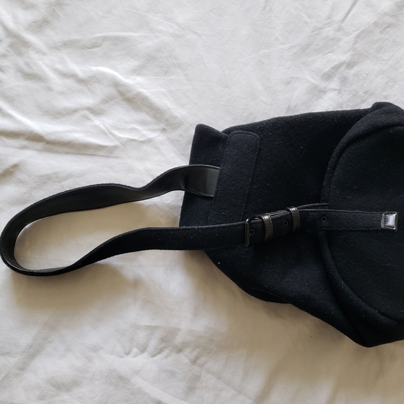 Lauren Ralph Lauren Wool Blend Drawstring Knapsack - Picture 2 of 7